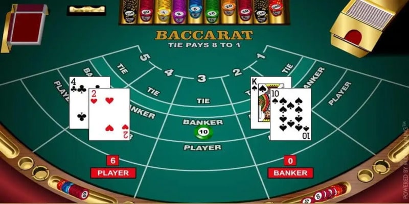 Cách chơi bài Baccarat